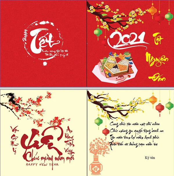 The best address to print Tet greeting cards in Vietnam The best address to print Tet greeting cards in Vietnam