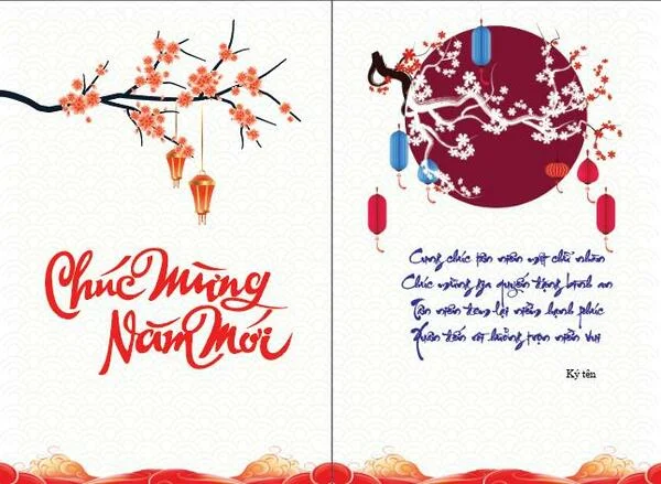 The best address to print Tet greeting cards in Vietnam The best address to print Tet greeting cards in Vietnam