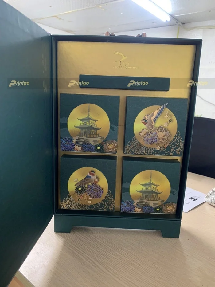 Printgo x CiCi: Thiết kế và in hộp bánh trung thu cao cấp, sang trọng khẳng định thương hiệu