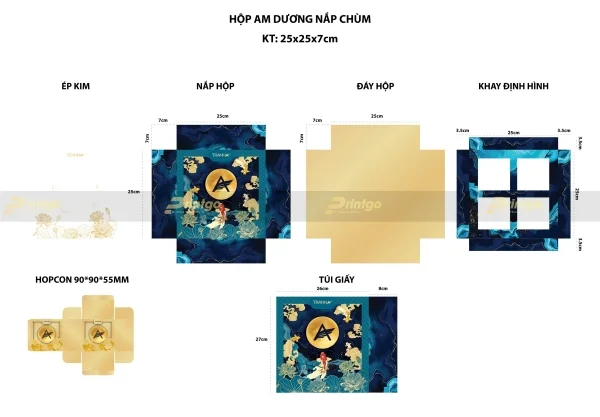 Printgo x Doctor Queen: Tạo dấu ấn với hộp bánh trung thu dành để tri ân khách hàng