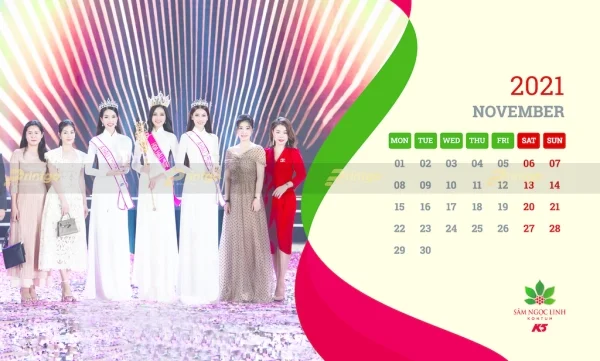 Printgo x Sâm Ngọc Linh Kon Tum K5: Thiết kế và in ấn bộ lịch tết ấn tượng giúp lan tỏa thương hiệu