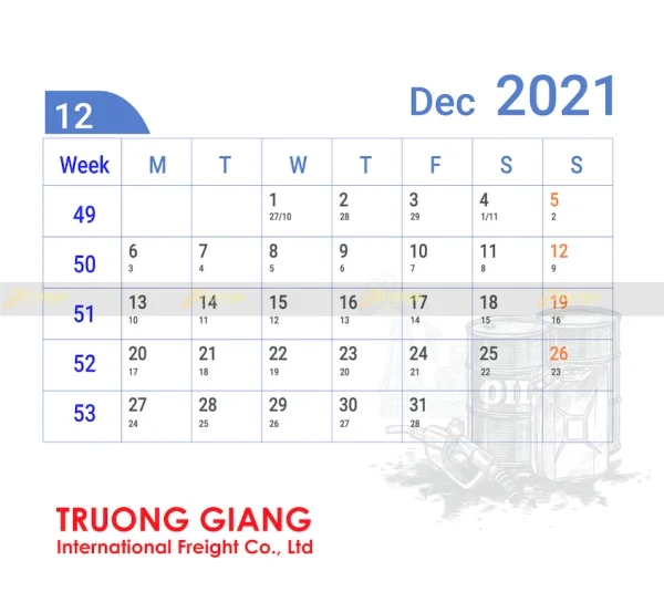 Printgo x Trường Giang: Ấn tượng với bộ lịch để bàn mang đặc trưng dịch vụ logistics