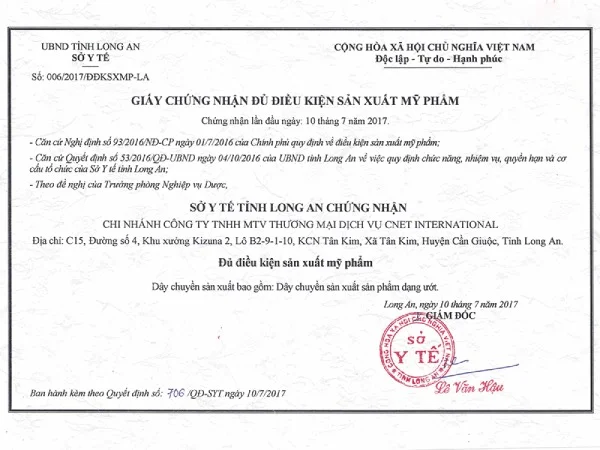 Cập nhật thủ tục công bố mỹ phẩm nhập khẩu mới nhất năm 2021