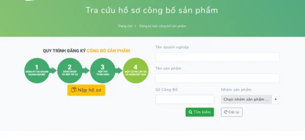 Hướng dẫn chi tiết cách tra cứu số đăng ký thực phẩm chức năng
