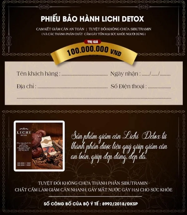 Những mẫu giấy bảo hành ấn tượng, chuyên nghiệp