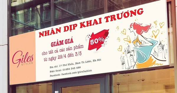 Banner khai trương là gì?