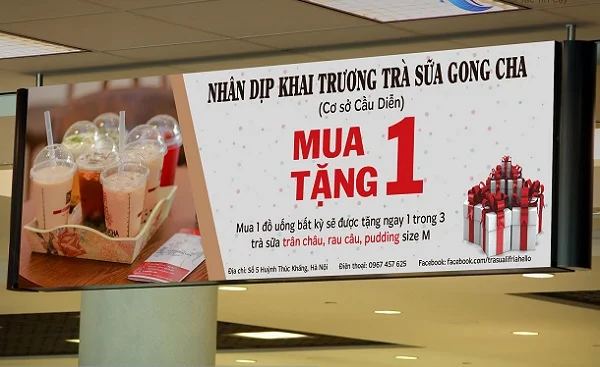 Công dụng của banner mừng khai trương
