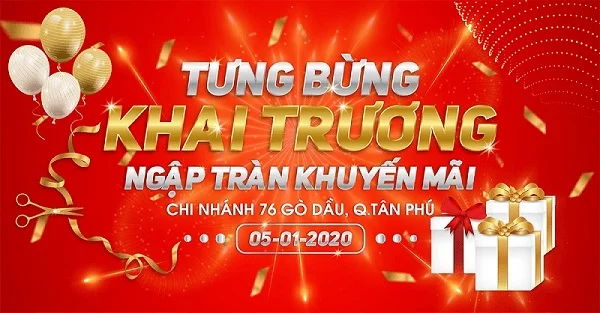 Nguyên tắc thiết kế banner khai trương không thể bỏ qua
