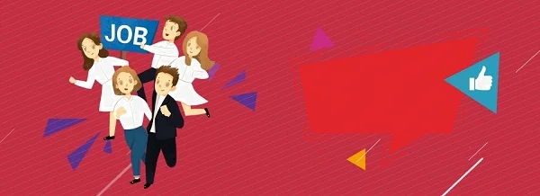 Banner tuyển dụng vector