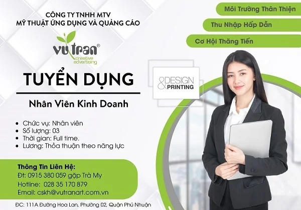 Banner tuyển dụng psd