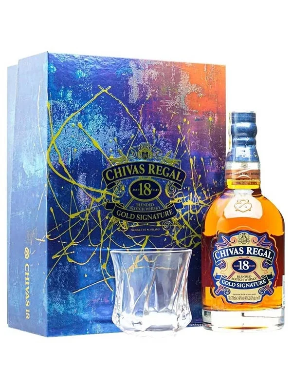 Tổng hợp các mẫu hộp và túi đựng rượu Chivas 18 đẹp