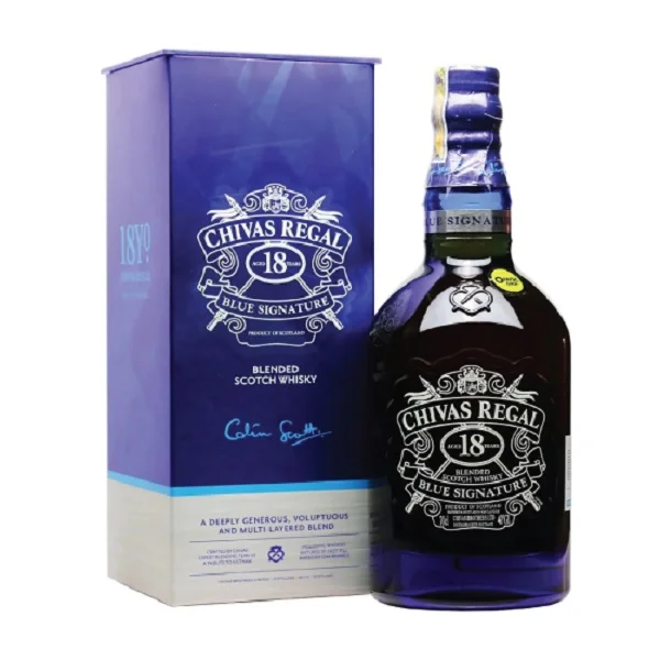 Tổng hợp các mẫu hộp và túi đựng rượu Chivas 18 đẹp