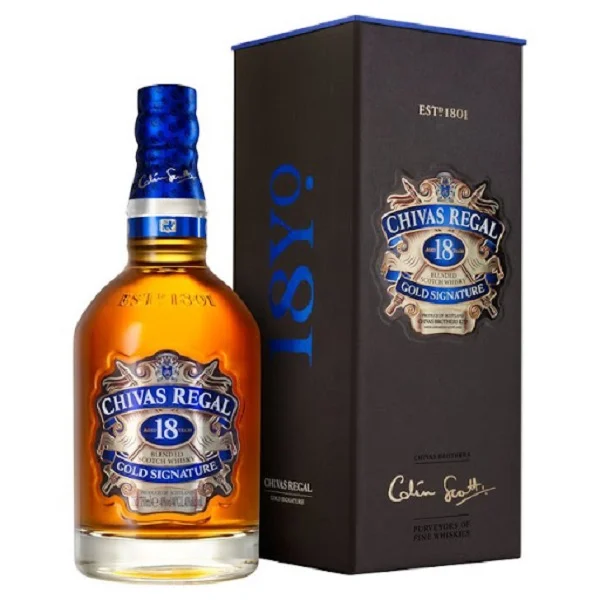 Tổng hợp các mẫu hộp và túi đựng rượu Chivas 18 đẹp, nổi bật