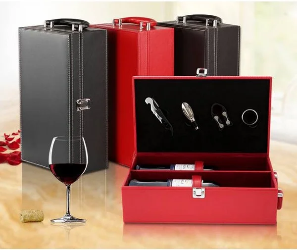 Một số mẫu hộp đựng rượu vang đẹp