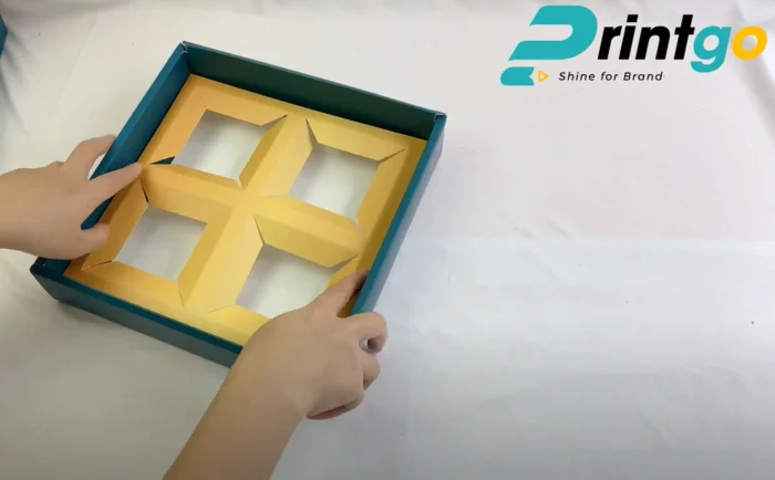Hướng dẫn chi tiết cách gấp hộp bánh trung thu âm dương