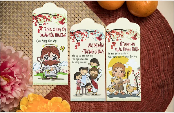 Mẫu lì xì tết đẹp mắt, ấn tượng