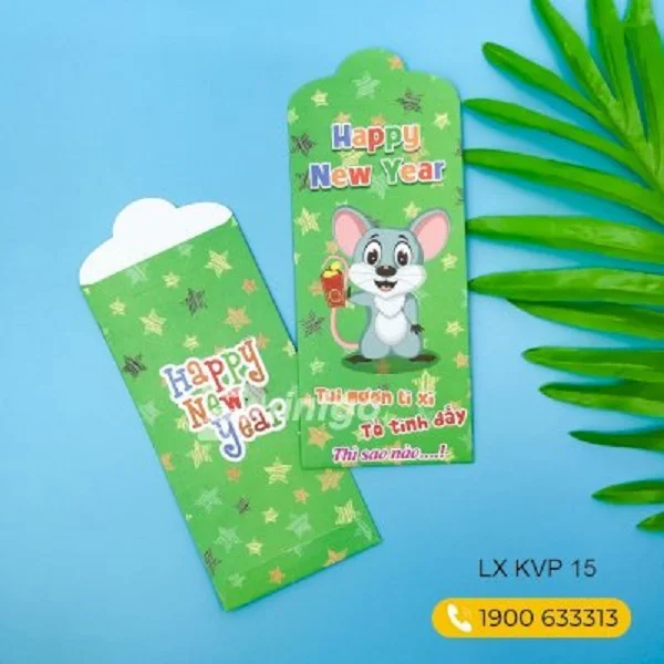 In bao lì xi đẹp theo yêu cầu