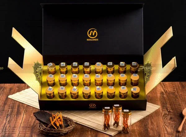 In hộp Đông Trùng Hạ Thảo cao cấp