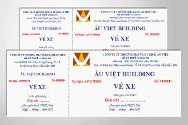 Dịch vụ in vé xe uy tín, chuyên nghiệp trên toàn quốc 