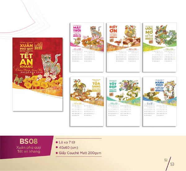 Lịch treo tường