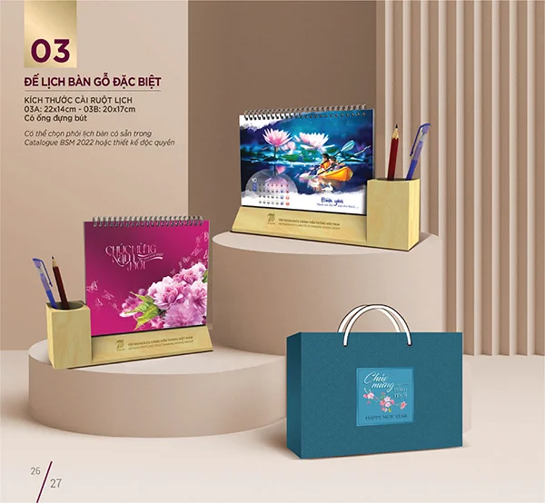 Địa chỉ in lịch Tết Bông Sen uy tín nhất 2025 tại Hà Nội và TP.HCM 