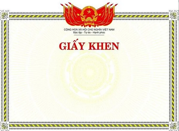 Top những mẫu giấy khen đoàn thanh niên corel đẹp nhất hiện nay