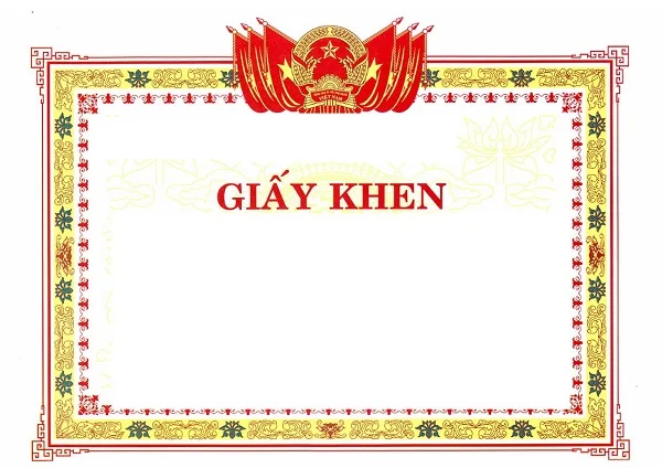 Top những mẫu giấy khen đoàn thanh niên corel đẹp nhất hiện nay