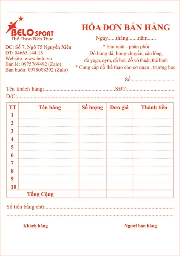 Download 10+ mẫu hóa đơn bán lẻ A5 chuẩn và đẹp nhất