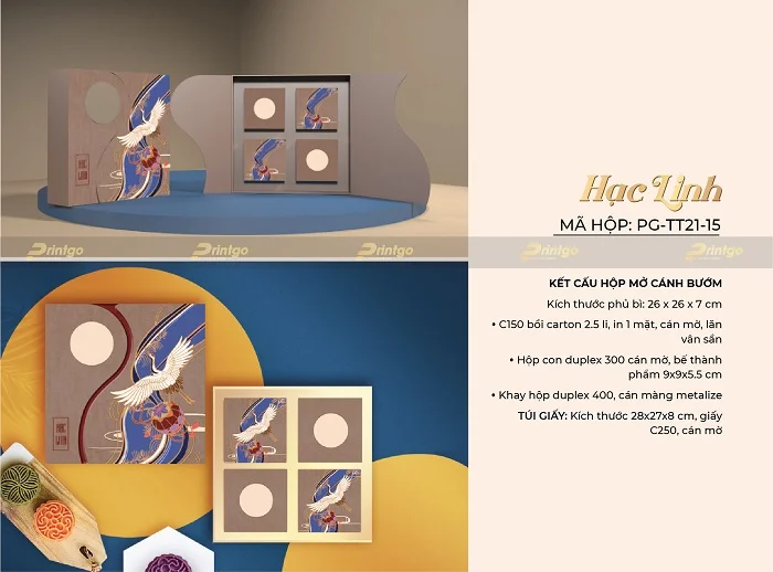 TOP 10+ hộp bánh trung thu HOT nhất năm 2021 của Printgo