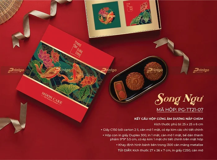 TOP 10+ hộp bánh trung thu HOT nhất năm 2021 của Printgo