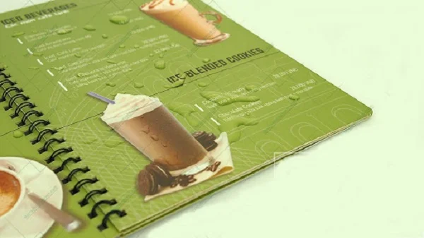 Chất liệu để in menu nhà hàng phổ biến hiện nay 