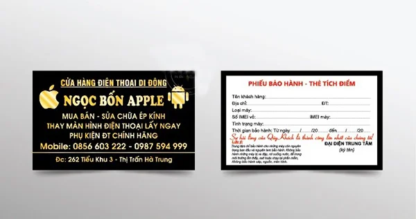 Phiếu bảo hành điện thoại nghĩa là gì?