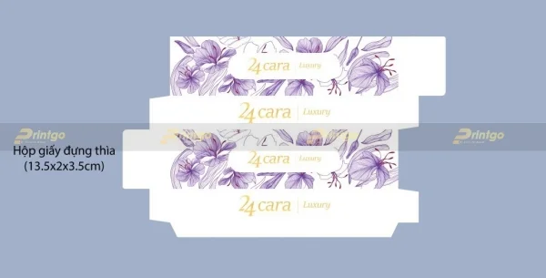 Printgo và 24 Cara: Thiết kế và in ấn hộp đựng Saffron theo xu hướng tối giản, tinh tế