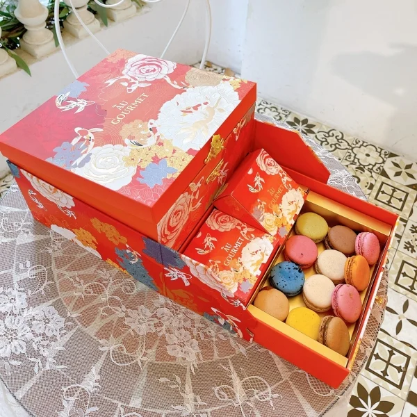 Printgo và Au Gourmet: In hộp trung thu 2 tầng, món quà kết hợp truyền thống và hiện đại