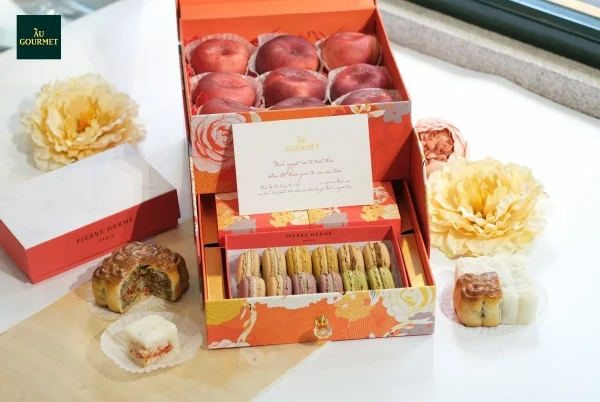 Printgo và Au Gourmet: In hộp trung thu 2 tầng, món quà kết hợp truyền thống và hiện đại
