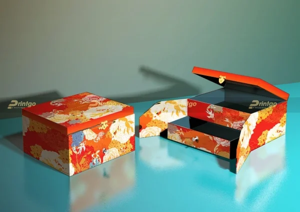Printgo và Au Gourmet: In hộp trung thu 2 tầng, món quà kết hợp truyền thống và hiện đại