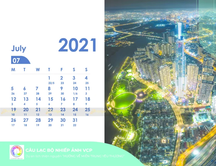 Printgo x CLB nhiếp ảnh VCP: Thiết kế và in lịch để bàn độc đáo,sáng tạo cho câu lạc bộ