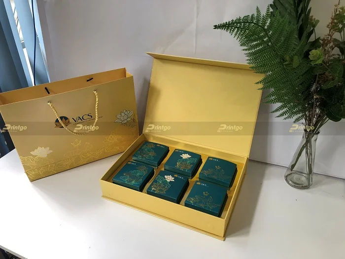 Printgo x Vietnam Airlines Caterers: Hộp bánh trung thu cao cấp dành tặng khách hàng thương gia của VACS