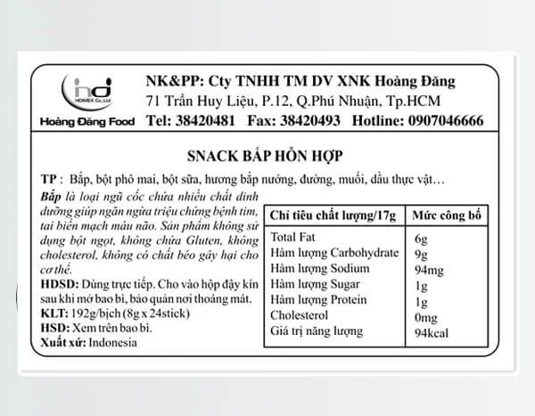 Kỹ thuật in tem nhãn phụ hàng nhập khẩu Kỹ thuật in tem nhãn phụ hàng nhập khẩu