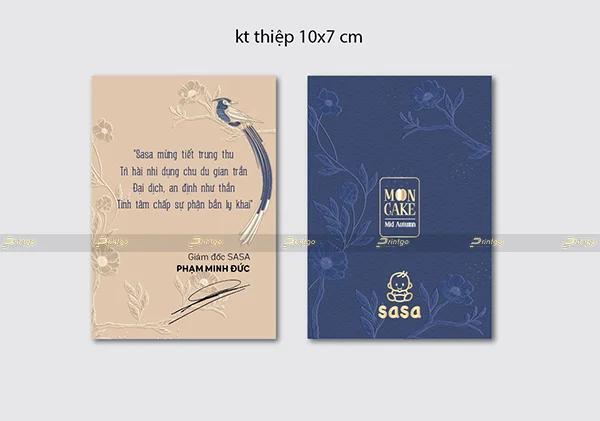 Mẫu thiệp trung thu đẹp dành cho doanh nghiệp