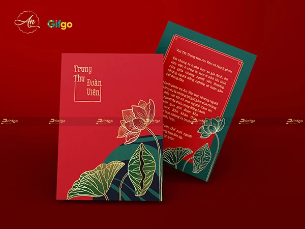 Mẫu thiệp trung thu đẹp dành cho doanh nghiệp