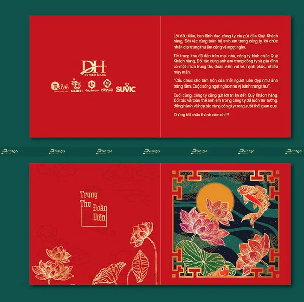Mẫu thiệp trung thu đẹp dành cho doanh nghiệp
