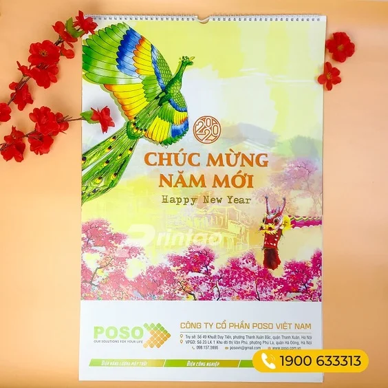 Lịch tết độc quyền