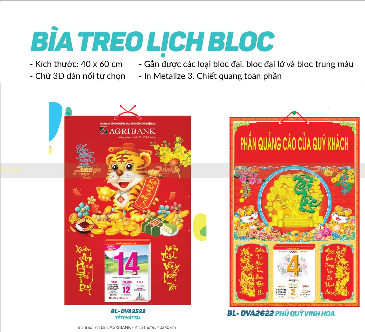 Các mẫu lịch tết Đại Viết Á 2022 đẹp