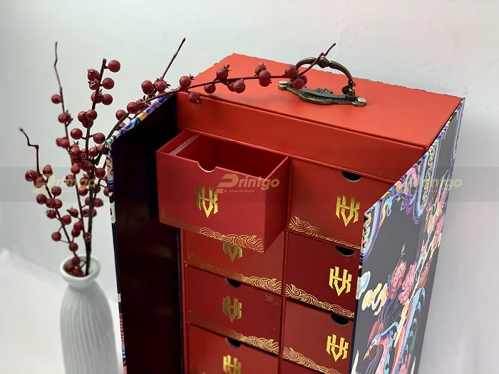 Printgo và Kinh Vĩ Brasserie: In hộp bánh trung thu Phụng Hoàng thiên quy với quy cách độc đáo
