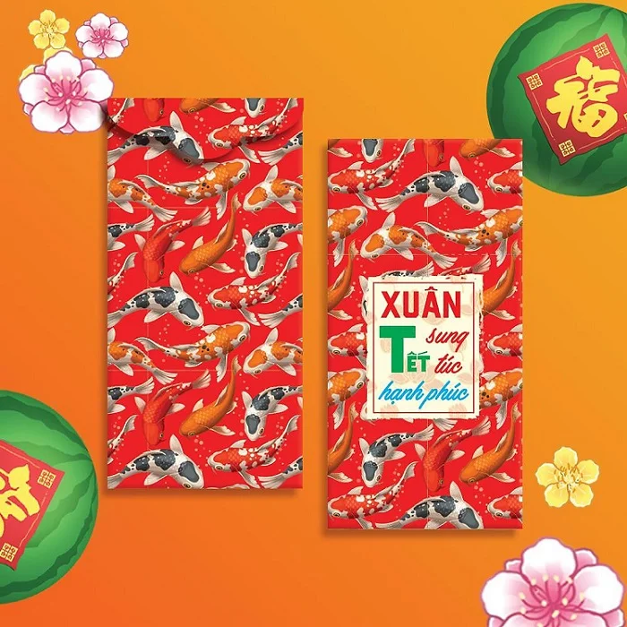 Tham khảo các mẫu lì xì tết thiết kế độc đáo tại Printgo