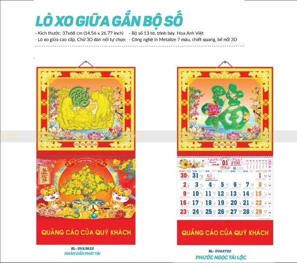 Nên in lịch khung ngọc tại đâu đảm bảo uy tín, chất lượng?