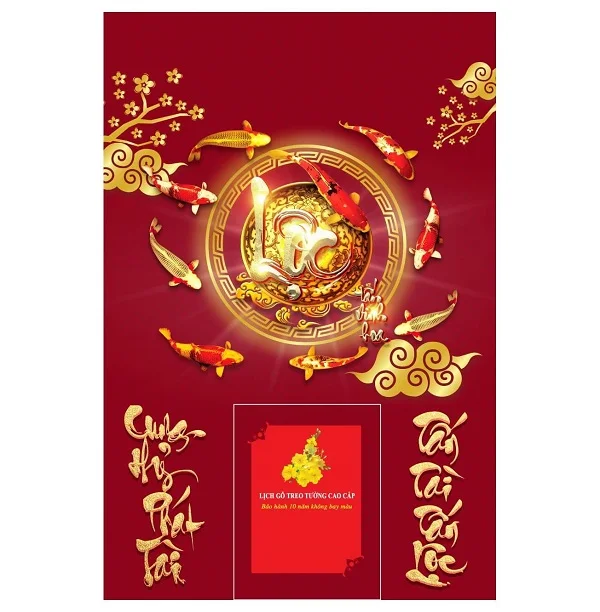 In lịch Bìa LAMINA đẹp - độc - lạ cho ngày Tết