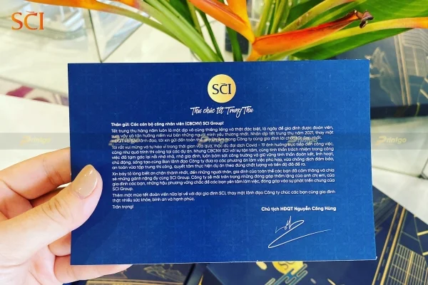 Printgo và SCI Group: Thiết kế và in ấn hộp bánh trung thu mang đậm dấu ấn ngành thủy điện