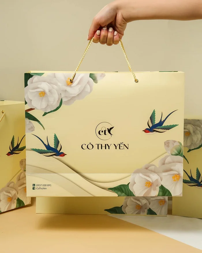 Printgo x Cô Thy Yến: Thiết kế và in hộp đựng yến sào sang trọng, cao cấp